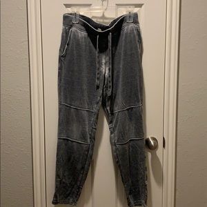 Distressed Jogger Set